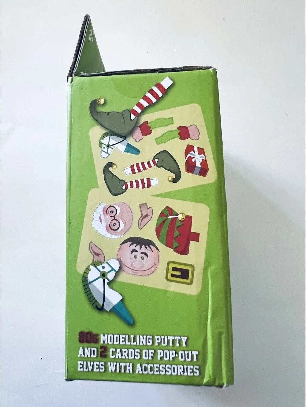 Thumbs Up Make Your Own Elf Modelling Putty Craft Kit 80g Open Box